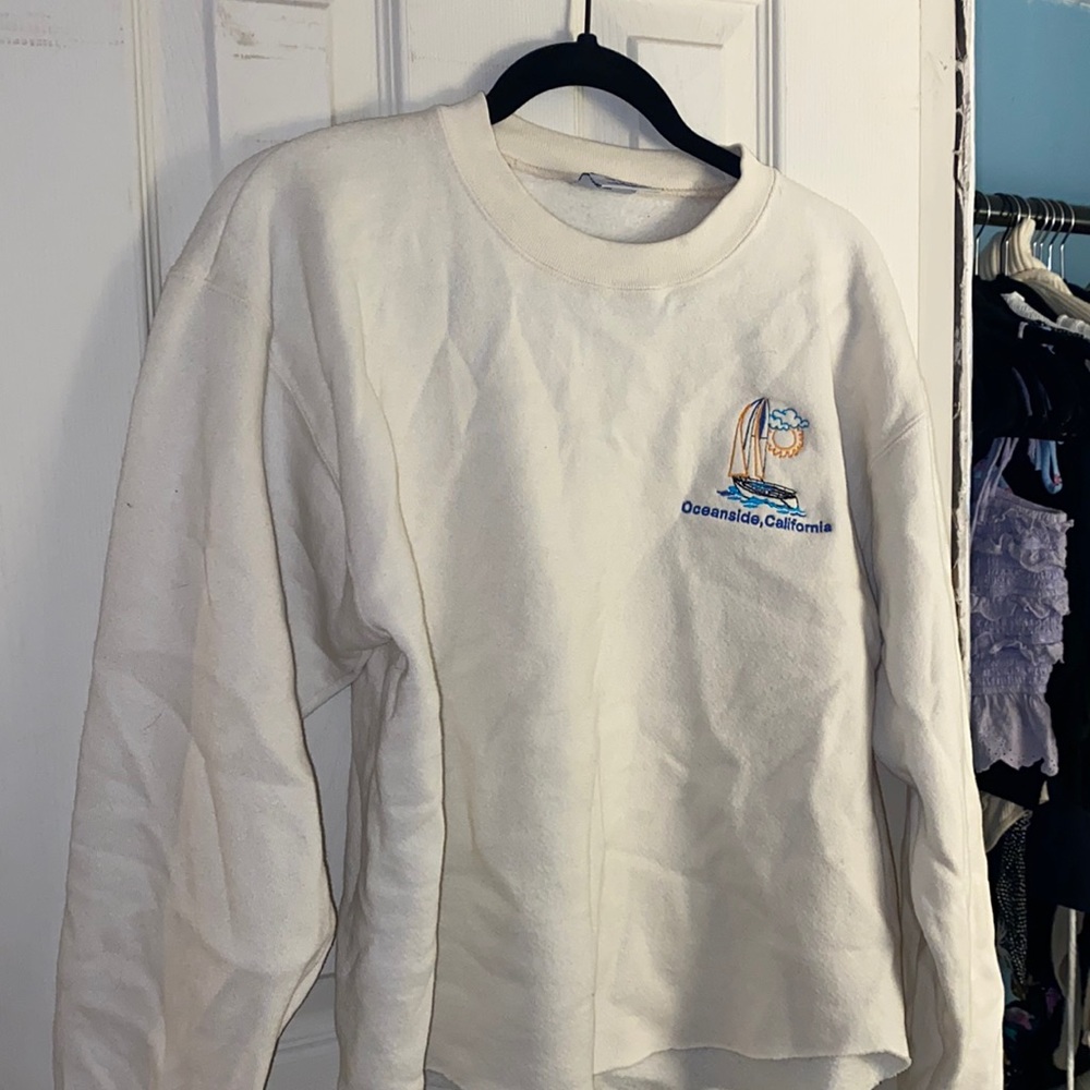 Vintage cropped sweatshirt